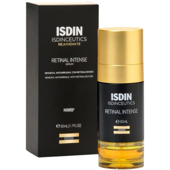 ISDIN ISDINCEUTICS RETINAL INTENSE Serum двуфазен нощен анти-ейдж серум за лице с 0.05% ретиналдехид 50 мл
