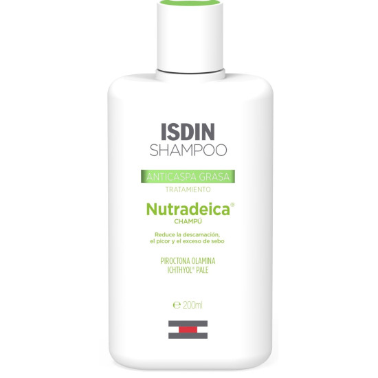 ISDIN NUTRADEICA Anti-Dandruff Oily Shampoo шампоан за мазен пърхот и скалп 200 мл