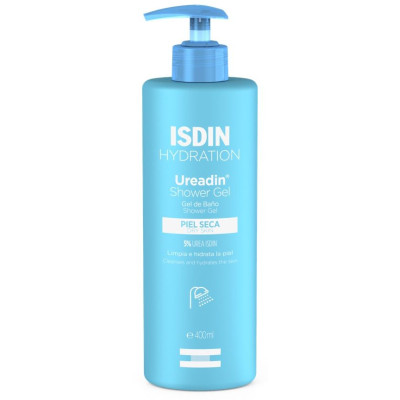 ISDIN UREADIN SHOWER GEL хидратиращ душ гел за тяло с 5% урея за суха кожа 400 мл