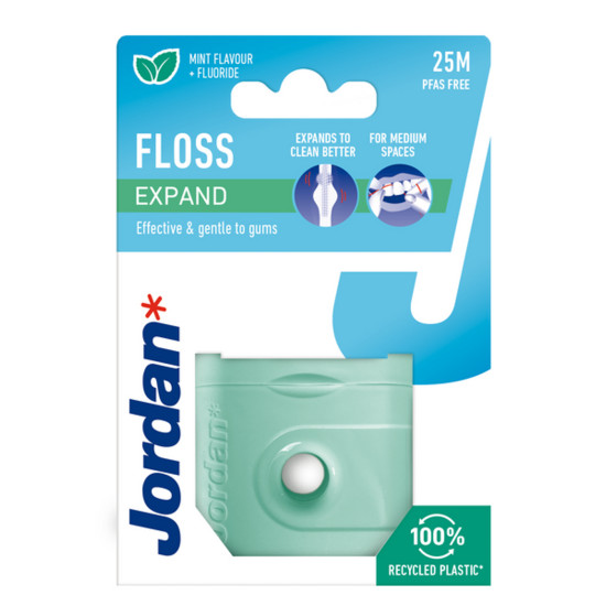 ДЖОРДАН конец за чувствителни венци и зъби EXPAND FRESH FLOSS 25 м