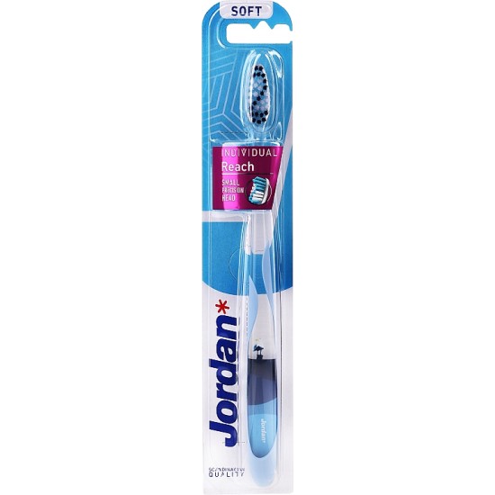 ДЖОРДАН INDIVIDUAL REACH SOFT ЧЕТКА ЗА ЗЪБИ