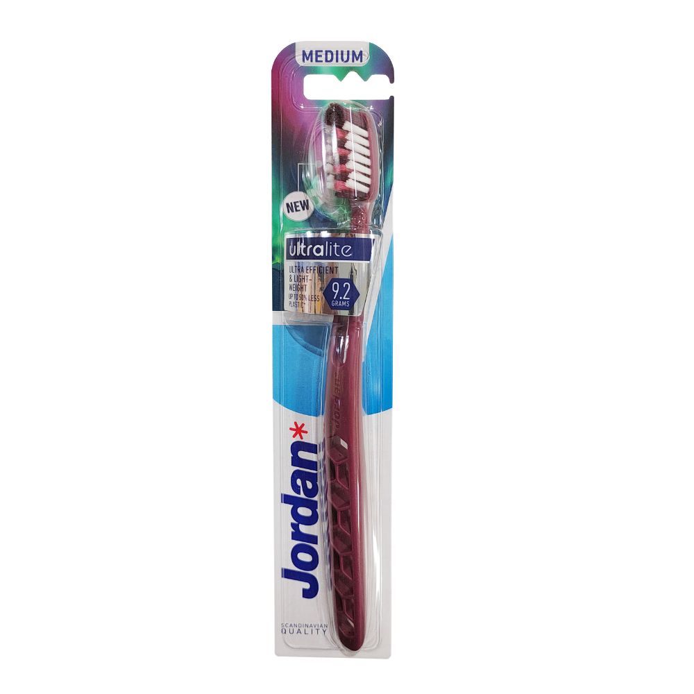 ДЖОРДАН ULTRALITE MEDIUM четка за зъби за възсрастни 9,2 гр - Орална хигиена