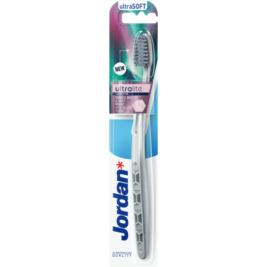 ᐉ ДЖОРДАН ULTRALITE SENSITIVE ULTRA SOFT четка за зъби за възсрастни 8,7 гр