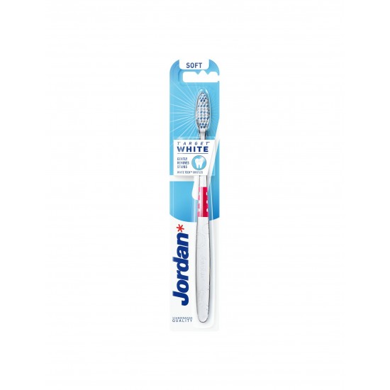 ДЖОРДАН TARGET WHITE MEDIUM ЧЕТКА ЗА ЗЪБИ