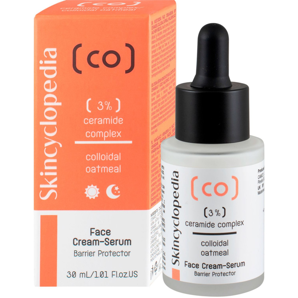 SKINCYCLOPEDIA 3% CERAMIDE COMPLEX FACE CREAM-SERUM Крем-серум за лице със серамиди 30 мл - Грижа за лицето