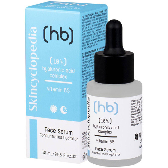 SKINCYCLOPEDIA 10% HYALURONIC ACID FACE SERUM Хидратиращ серум за лице с хиалуронова киселина 30 мл