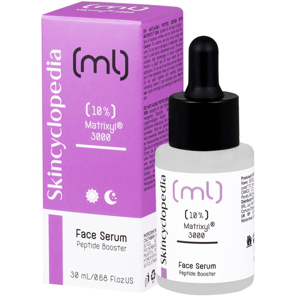 SKINCYCLOPEDIA 10% MATRIXYL FACE SERUM Пептиден серум за лице против бръчки с Matrixyl 30 мл - Грижа за лицето