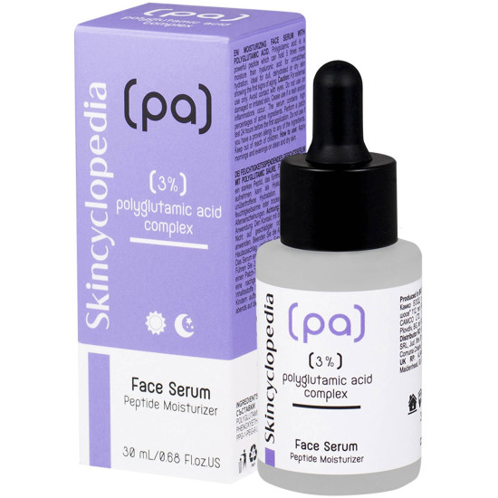 SKINCYCLOPEDIA 3% POLYGLUTAMIC ACID FACE SERUM Хидратиращ серум за лице с полиглутаминовата киселина 30 мл