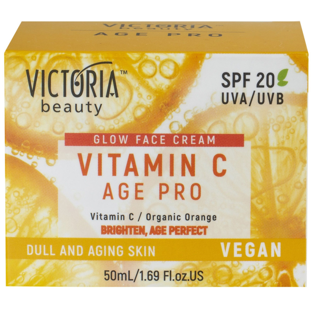 ВИКТОРИЯ БЮТИ VITAMIN C AGE PRO ДНЕВЕН крем за лице SPF20 50 мл