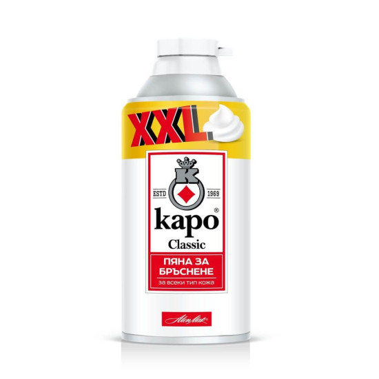 КАРО CLASSIC SHAVING FOAMXXL пяна за бръснене за мъже за всеки тип кожа 300 мл