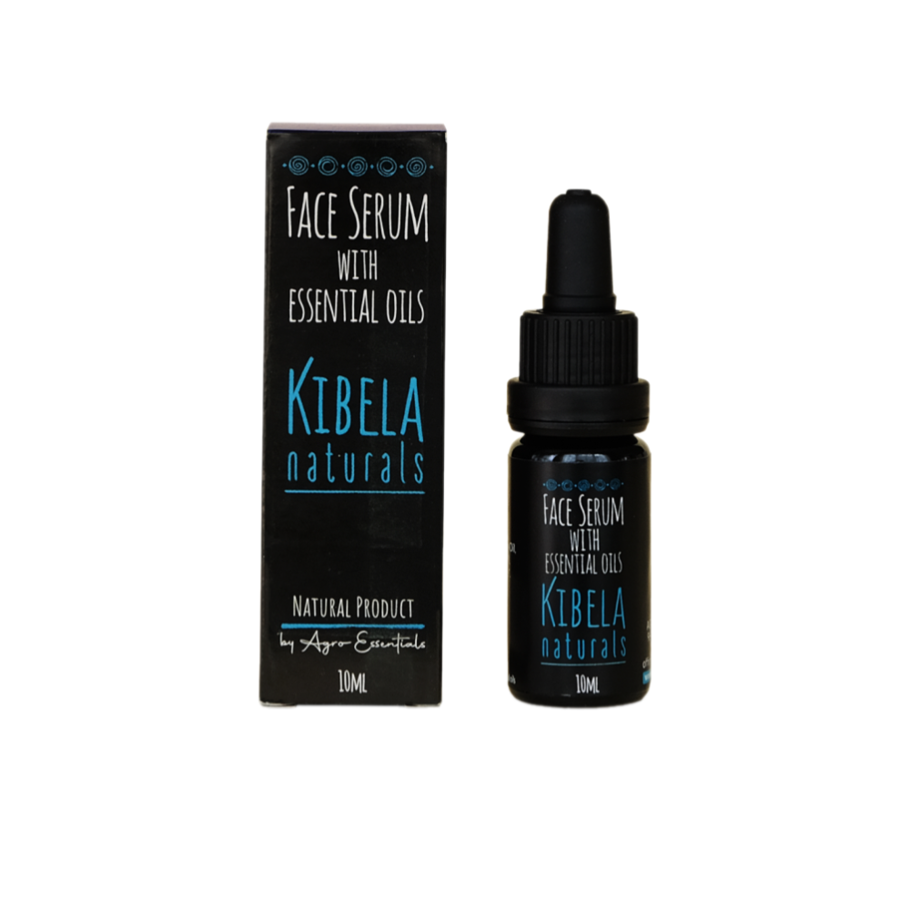 КИБЕЛА FACE SERUM WITH ESSENTIAL OILS нощен регенериращ серум за лице за всеки тип кожа 10 мл - Грижа за лицето