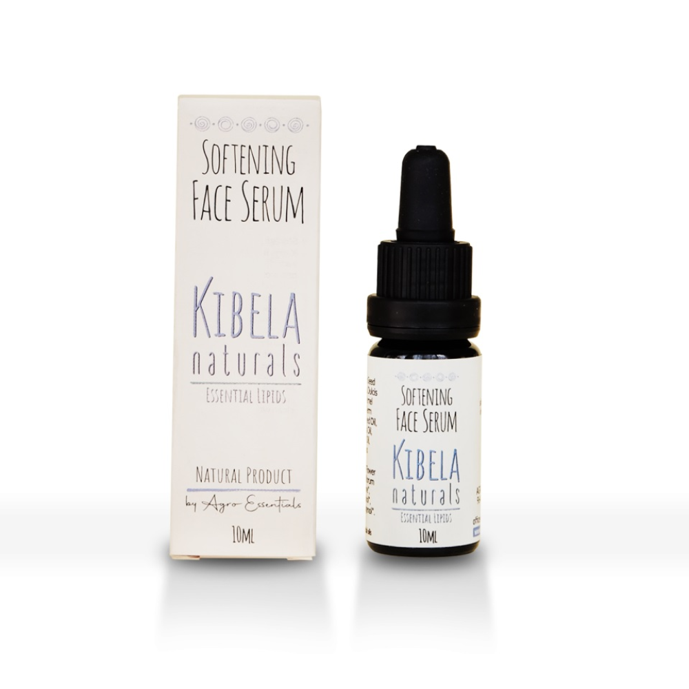 КИБЕЛА SOFTENING FACE SERUM омекотяващ серум за лице с масла от коноп и арган за чувствителна кожа 10 мл - Грижа за лицето