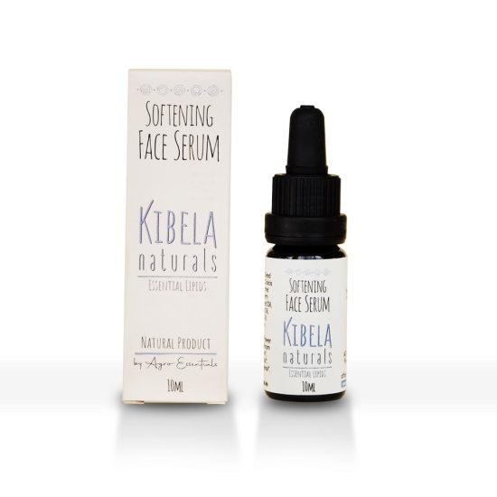 КИБЕЛА SOFTENING FACE SERUM омекотяващ серум за лице с масла от коноп и арган за чувствителна кожа 10 мл