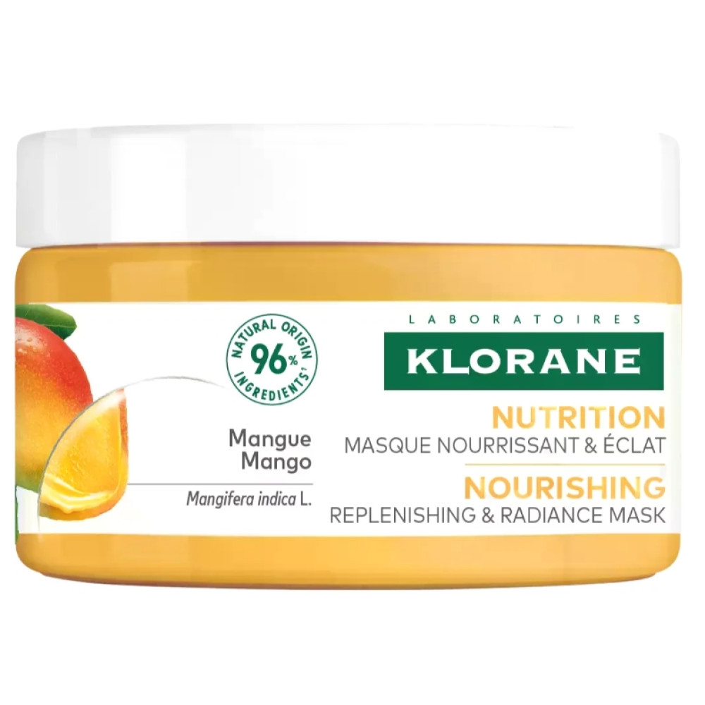 KLORANE NOURISHING MASK WITH MANGO подхранваща маска с манго за суха коса 250 мл - Грижа за косата