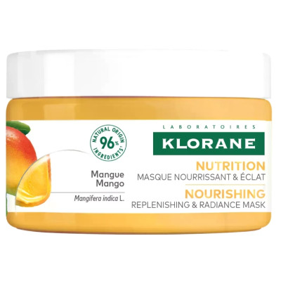 KLORANE NOURISHING MASK WITH MANGO подхранваща маска с манго за суха коса 250 мл