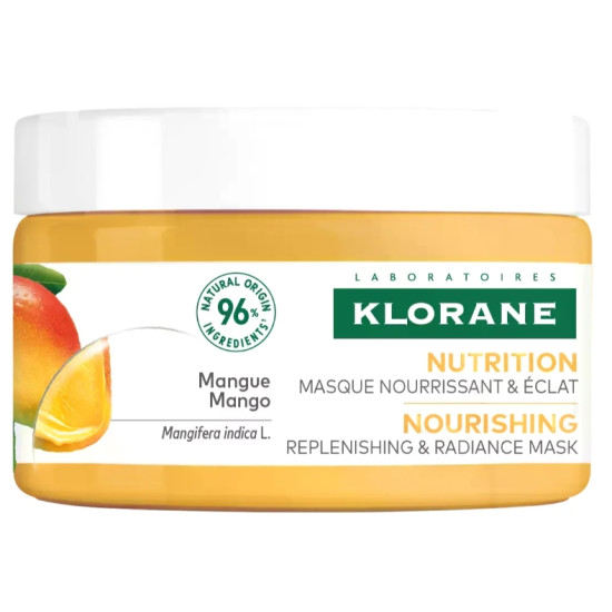 KLORANE NOURISHING MASK WITH MANGO подхранваща маска с манго за суха коса 250 мл