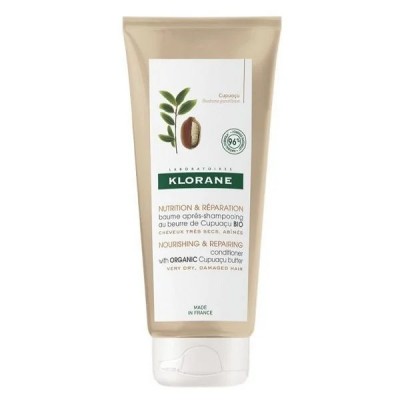KLORANE NOURISHING & REPARING CONDITIONER WITH CUPUACU възстановяващ балсам с масло от купуасу за суха и увредена коса 200 мл