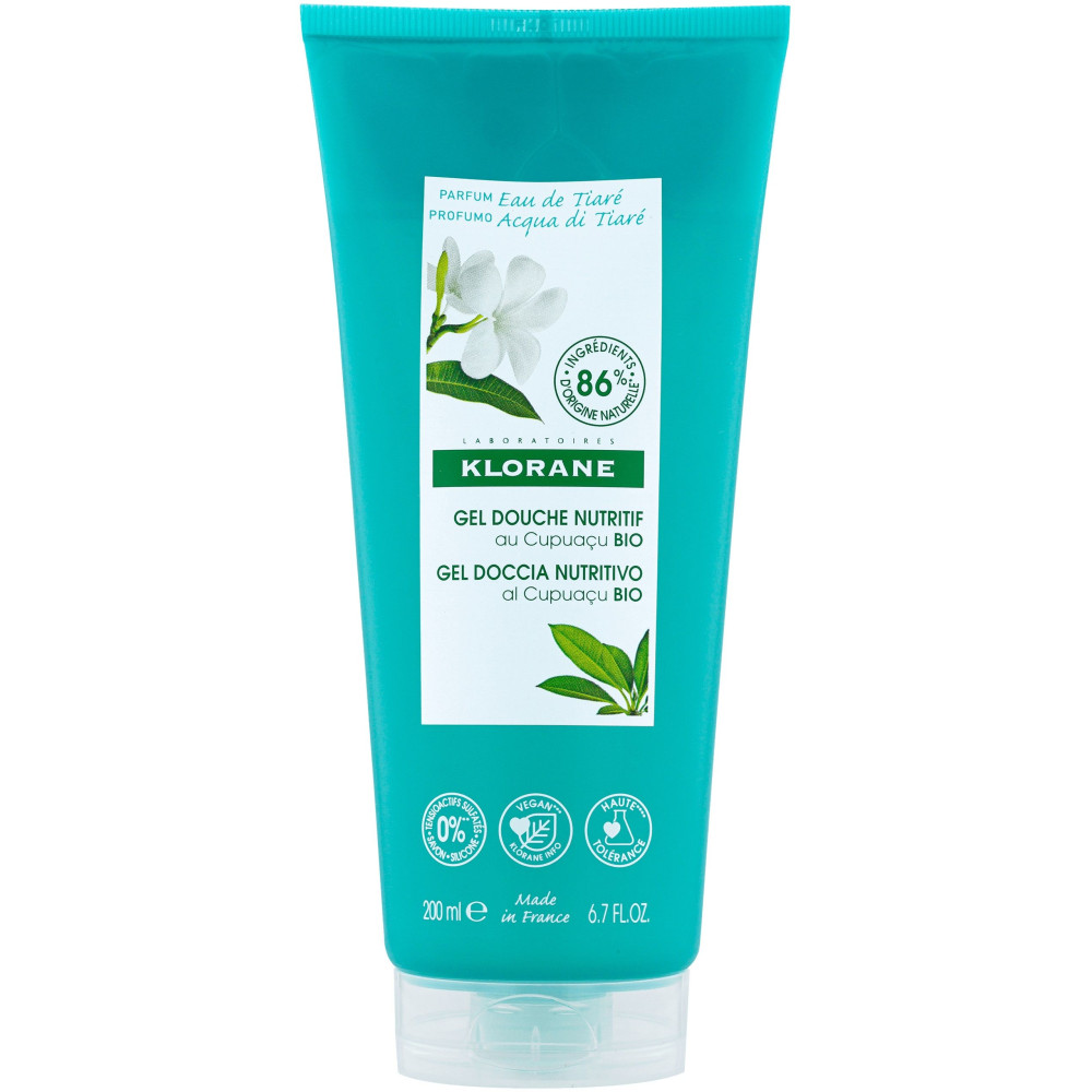 Klorane Душ-гел с вода от Гардения 200 мл - Душ Гелове