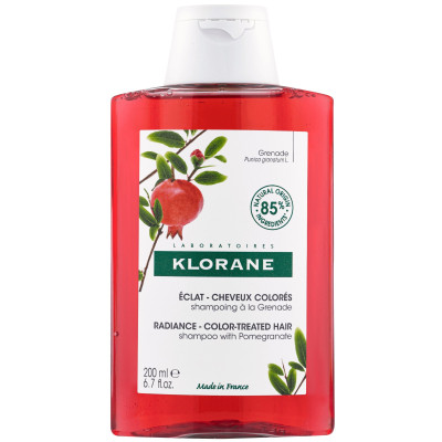 KLORANE COLOUR-ENHANCING SHAMPOO WITH POMEGRANATE шампоан за боядисана коса с нар 200 мл