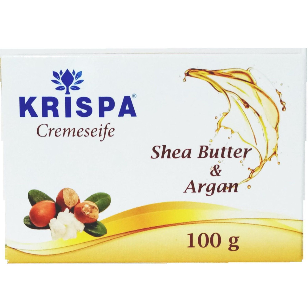 КРИСПА CREMESEIFE SHEA BUTTER & ARGAN крем-сапун за лице и тяло 100 г