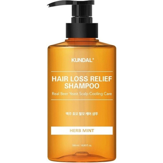 KUNDAL HAIR LOSS RELIEF SHAMPOO шампоан против косопад с бирена мая 500 мл