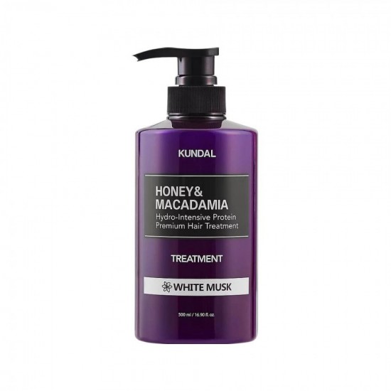 KUNDAL HONEY & MACADAMIA WHITE MUSK балсам за коса 500 мл