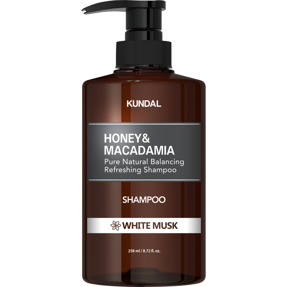 КУНДАЛ HONEY & MACADAMIA натурален шампоан за коса с аромат на цвят на череша 258 мл - Грижа за косата