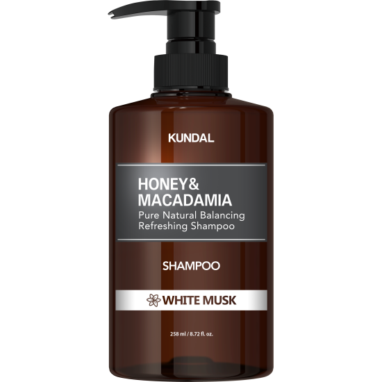 ᐉ КУНДАЛ HONEY & MACADAMIA натурален шампоан за коса с аромат на цвят на череша 258 мл
