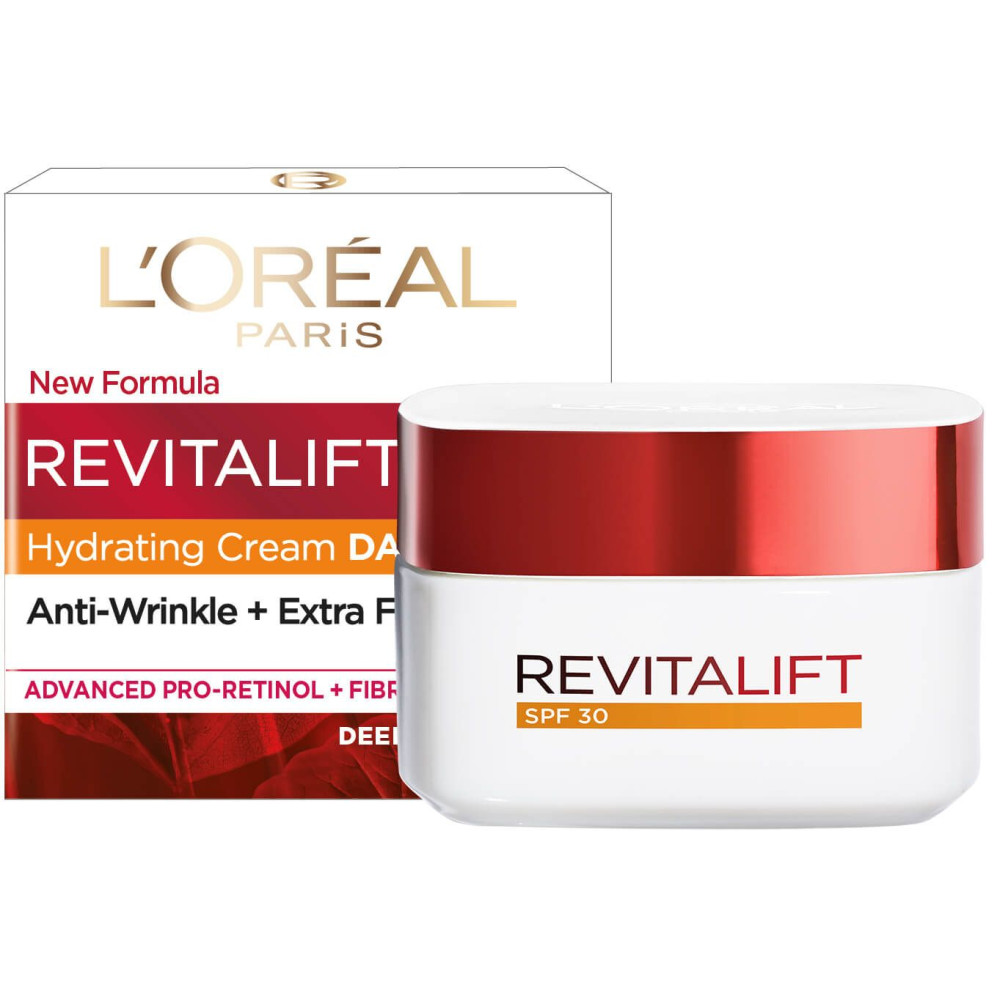 L'OREAL REVITALIFT [CLASSIC] Hydrating Cream SPF30 /40+/ хидратиращ дневен крем за лице анти-ейдж + интензивно укрепване 50 мл - Грижа за лицето