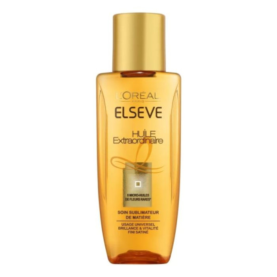 L'OREAL ELSEVE EXTRAORDINARY OIL MINI подхранващо олио за всеки тип коса без отмиване 50 мл