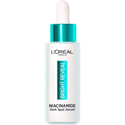 ЛОРЕАЛ BRIGHT REVEAL NIACINAMIDE DARK SPOT SERUM серум за лице с ниацинамид против тъмни петна 30 мл