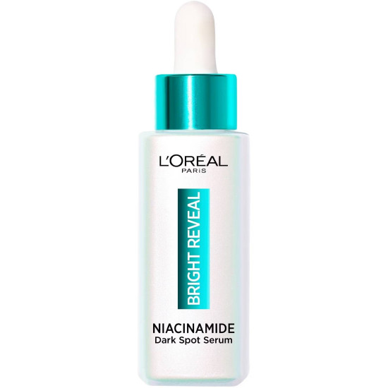 L'OREAL BRIGHT REVEAL Dark Spot Serum серум за лице с ниацинамид против тъмни петна за всеки тип кожа 30 мл
