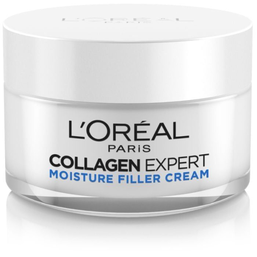 L'OREAL COLLAGEN EXPERT Moisture Filler Cream хидратиращ дневен анти-ейдж крем за лице за всеки тип кожа 50 мл - Грижа за лицето