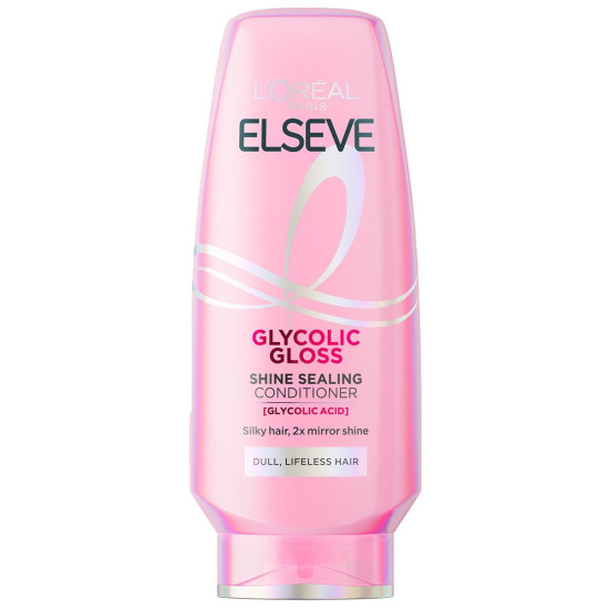 L'OREAL ELSEVE GLYCOLIC GLOSS CORE балсам за блясък за увредена безжизнена коса 200 мл