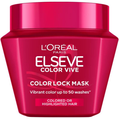 L'OREAL ELSEVE COLOR VIVE възстановяваща маска за боядисана коса 300 мл
