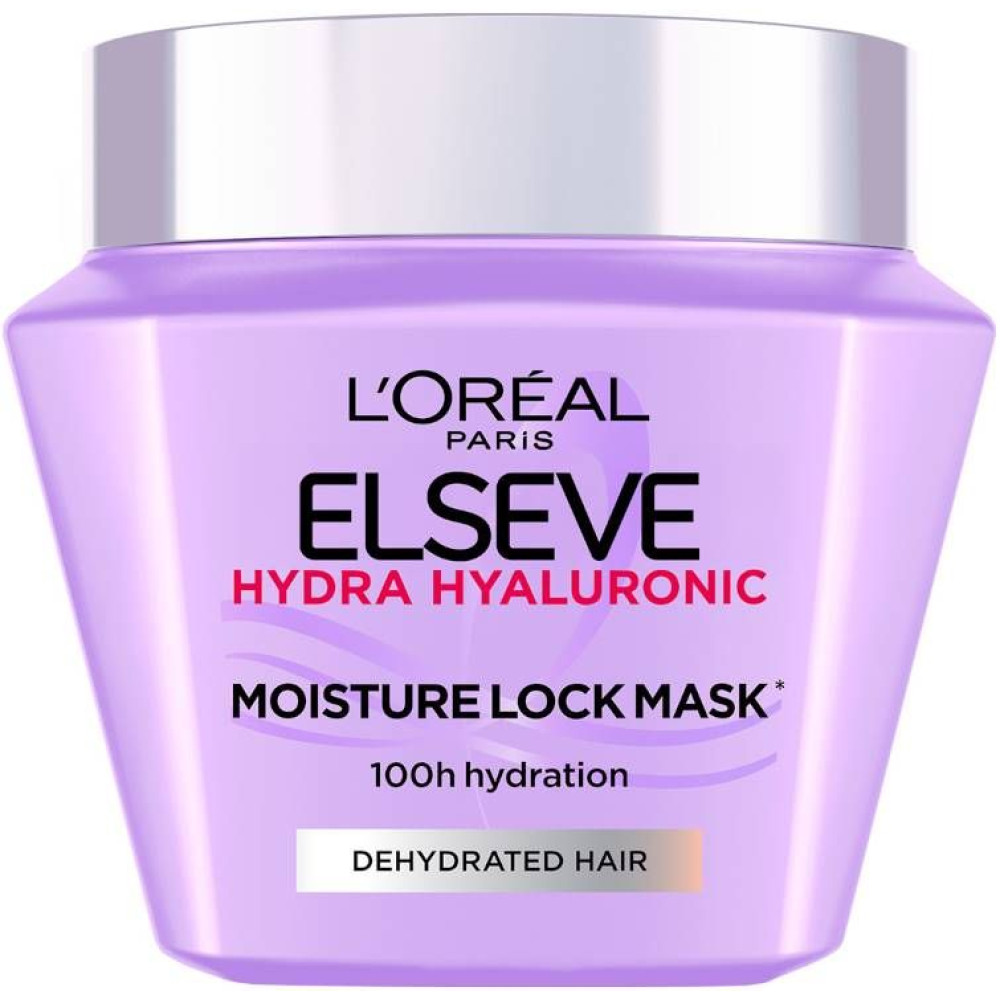 L'OREAL ELSEVE HYDRA HYALURONIC маска за всеки тип дехидратирана коса 300 мл - Грижа за косата