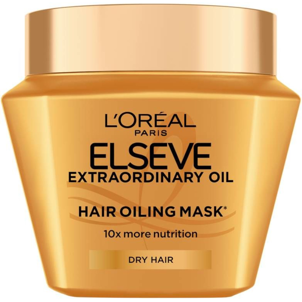 L'OREAL ELSEVE EXTRAORDINARY OIL подхранваща маска за суха коса 300 мл - Грижа за косата