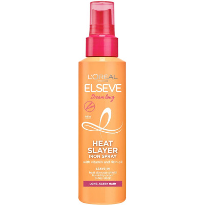 ЛОРЕАЛ ELSEVE DREAMLONG HEAT SLAYER спрей за дълга гладка коса 150 мл