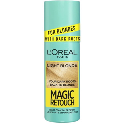 L'OREAL MAGIC RETOUCH оцветяващ спрей за незабавно покриване на тъмни корени за изрусена коса цвят 9.3 LIGHT BLOND 75 мл
