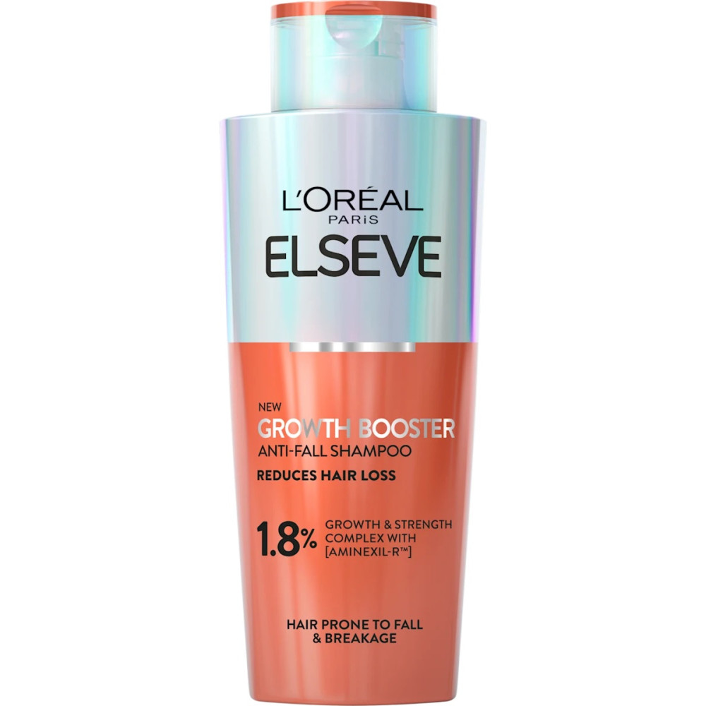 L'OREAL ELSEVE GROWTH BOOSTER шампоан срещу косопад 200 мл - Грижа за косата L'OREAL ELSEVE GROWTH BOOSTER шампоан срещу косопад 200 мл - Грижа за косата