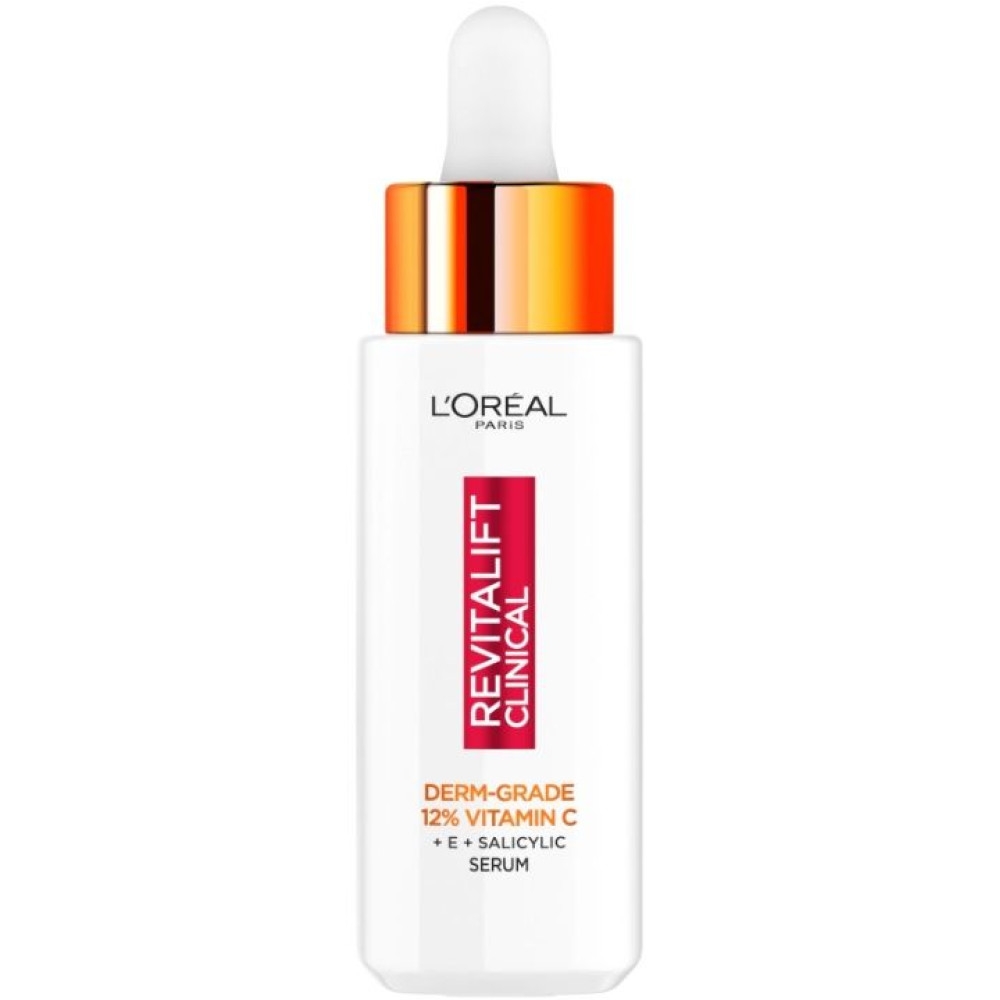 ЛОРЕАЛ REVITALIFT CLINICAL VITAMIN C силно концентриран серум с 12% чист витамин C 30 мл - Грижа за лицето