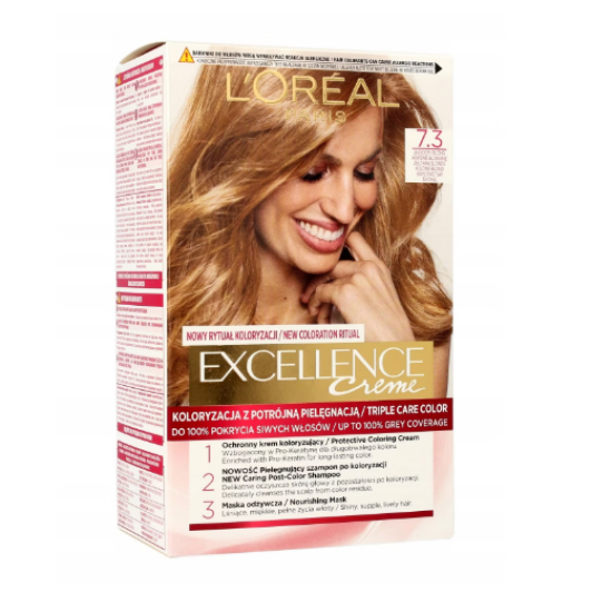 ЛОРЕАЛ EXCELLENCE CREME боя за коса 7.3