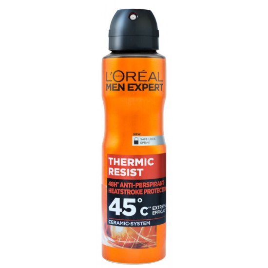 L'OREAL MEN EXPERT DEO THERMIC RESIST део спрей против изпотяване за мъже 150 мл