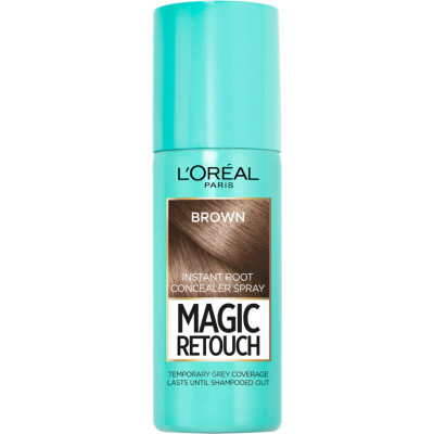 ЛОРЕАЛ MAGIC RETOUCH 7 MEDIUM ICED BROWN спрей спрей оцветител за корени 75 мл