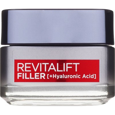 ЛОРЕАЛ REVITALIFT FILLER + HYALURONIC ACID DAY дневен крем за лице против бръчки с хиалуронова киселина 50 мл