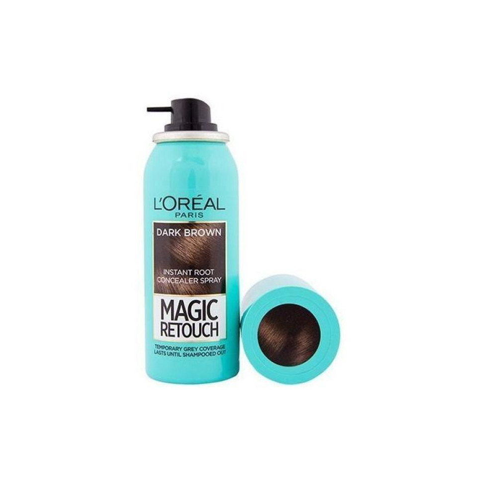 ЛОРЕАЛ MAGIC RETOUCH 2 DARK BROWN спрей 75 мл - Грижа за косата