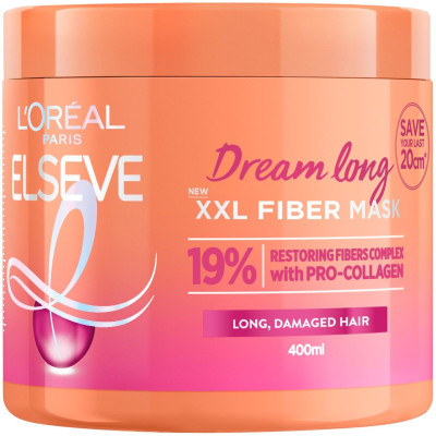 L'OREAL ELSEVE DREAM LONG XXL маска за дълга и увредена коса 400 мл