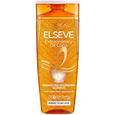 L'OREAL ELSEVE EXTRAORDINARY OIL COCO подхранващ шампоан за суха коса 250 мл