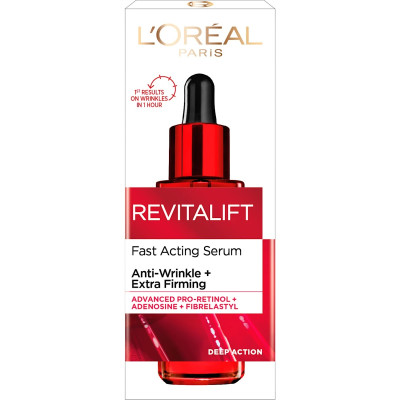 L'OREAL REVITALIFT [CLASSIC] хидратиращ изглаждащ и стягащ анти-ейдж серум за лице за всеки тип кожа 30 мл