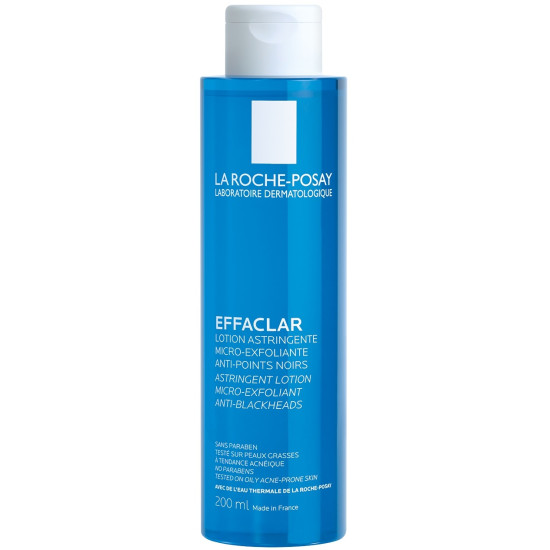 LA ROCHE-POSAY EFFACLAR стягащ микроексфолиращ лосион за лице за мазна кожа с несъвършенства 200 мл